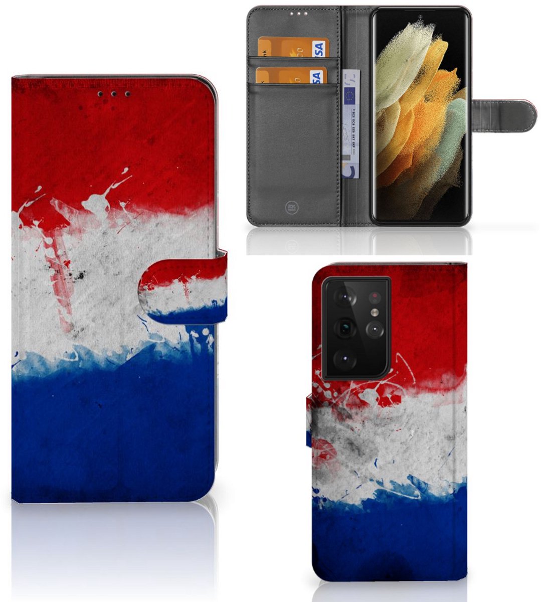 Samsung Galaxy S21 Ultra Bookstyle Case Nederland