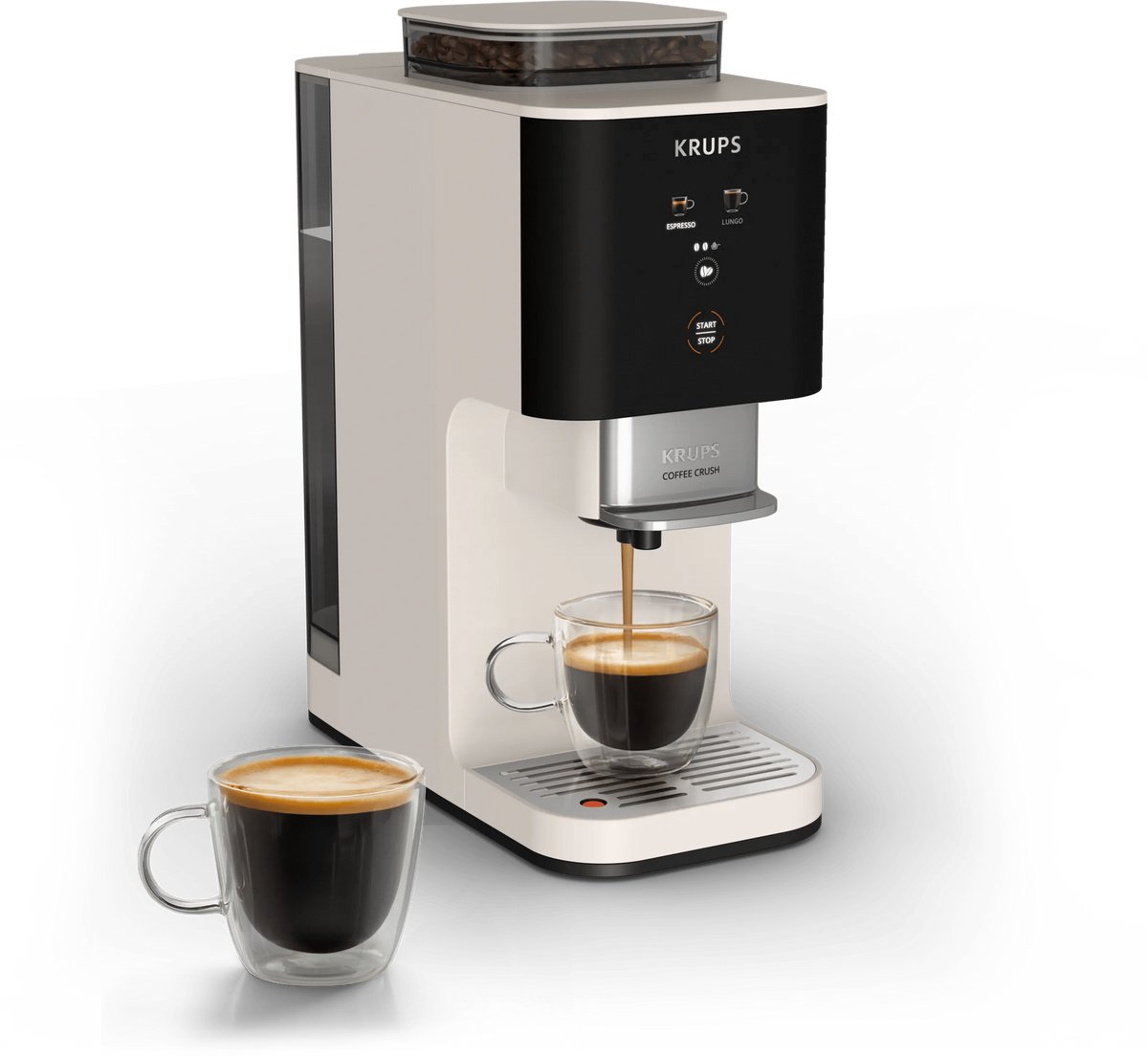 Krups Coffee Crush SA4001 Koffiemachine - Compact voor Bonen en Gemalen Koffie - GROUPE SEB NEDERLAND - €299,00