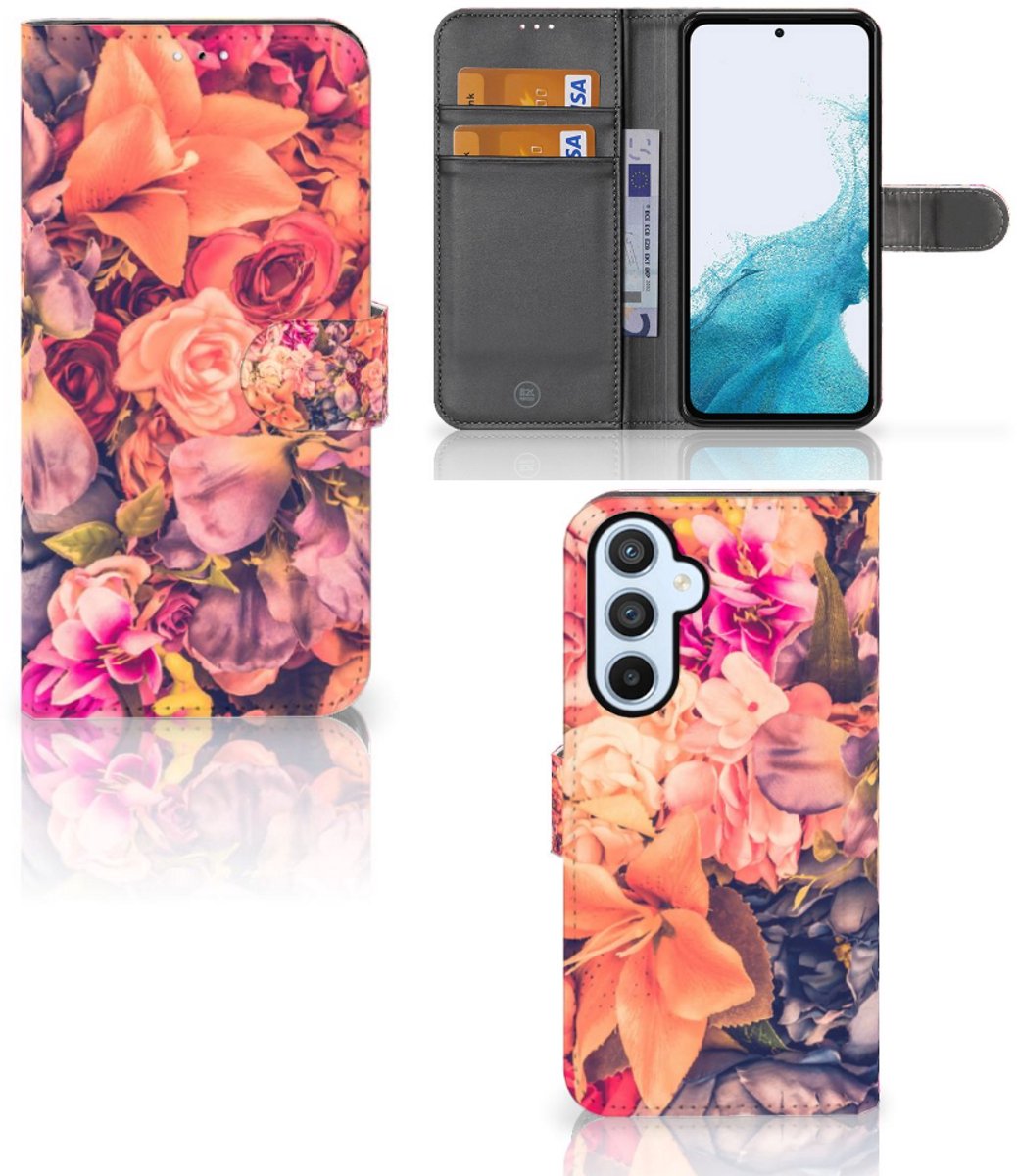 Samsung Galaxy A54 5G Hoesje Bosje Bloemen