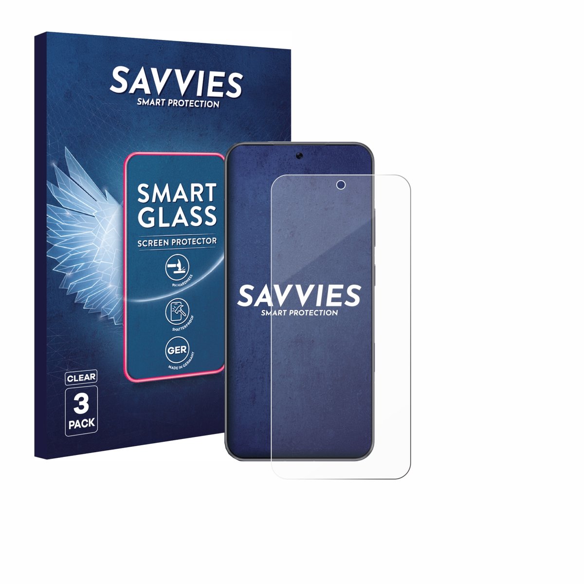 3 Stuks Savvies Screenprotector - geschikt voor Honor Win - beschermfolie glas transparant