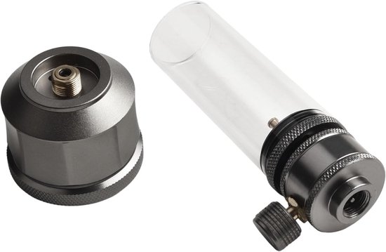 Outdoor Camping Light Set, Gas Lantaarn Kaarslicht Kit Camping Lamp Met Lege Tank Verlengstang Gemakkelijk Te Dragen Voor Camping Wandelen Avonturen (Gas Lantaarn met Tank) — afbeelding 5