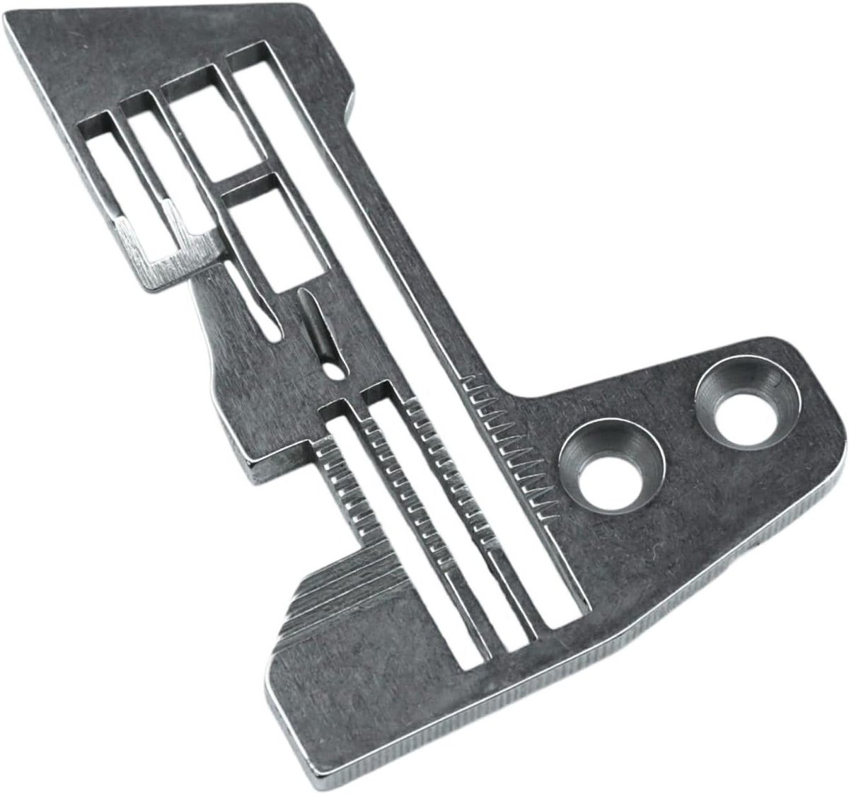 Keelplaat Naaimachine - Naaldplaat Overlock - Industrieel Naaien - Specifiek voor 5 Draad - 3x5 mm - Zilver