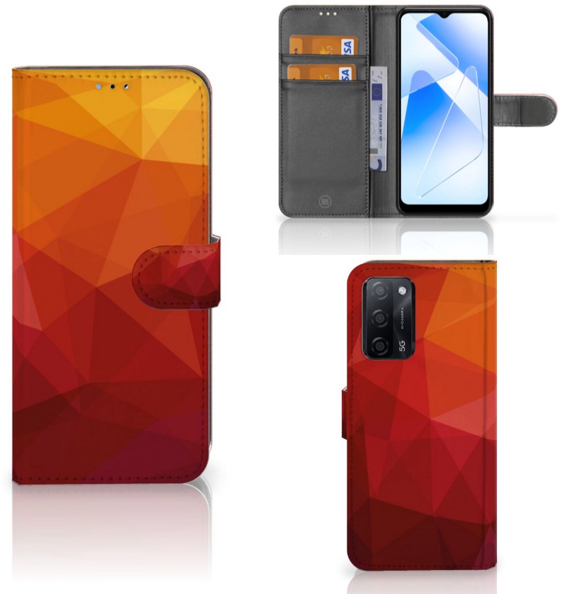 Boekhoesje voor Telefoonhoesje met Pasjes voor iPhone 14 Pro Vlinder