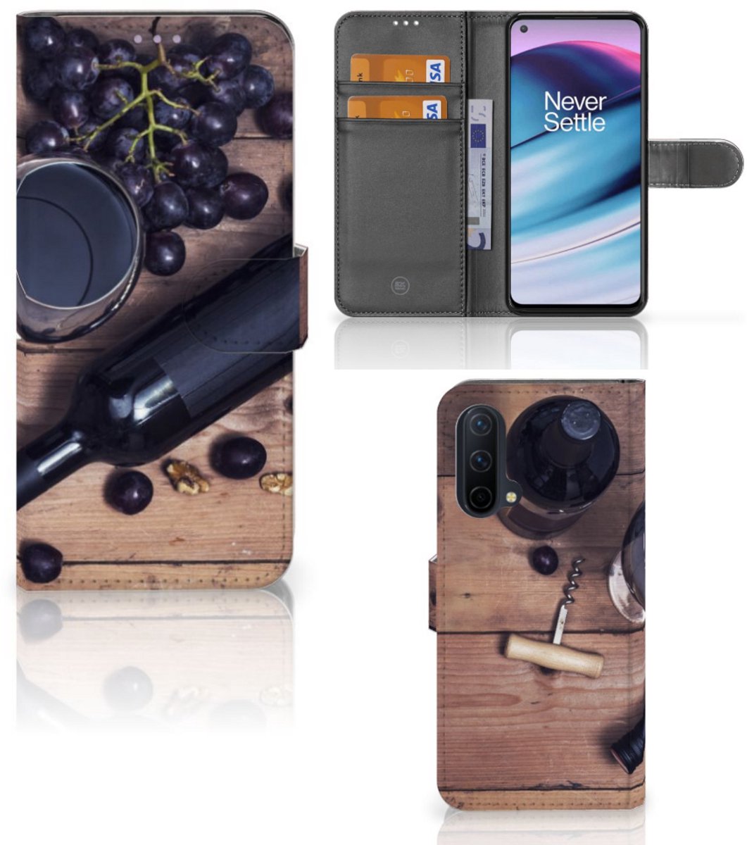 OnePlus Nord CE 5G Book Cover Wijn
