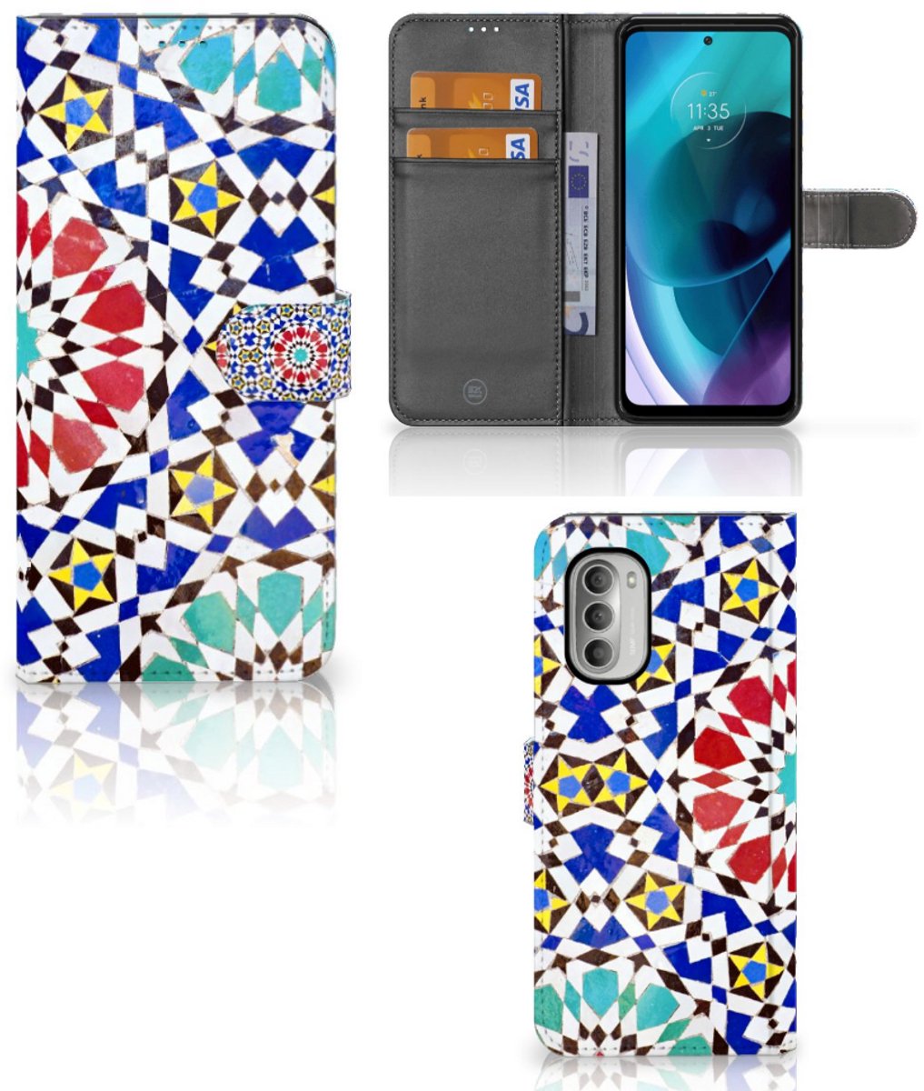 Motorola Moto G51 5G Bookcase Mozaïek