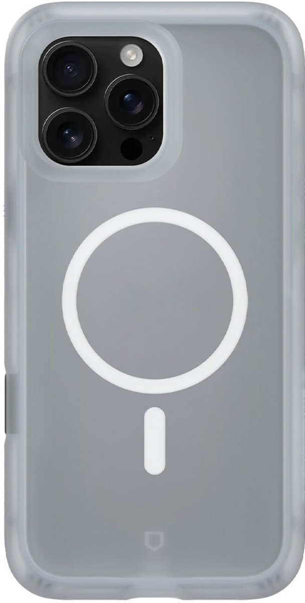 iPhone 16 Pro Max hoes MagSafe schokbestendig 360° bescherming luchtkussen recyclebaar TPE grijs - Afbeelding 2