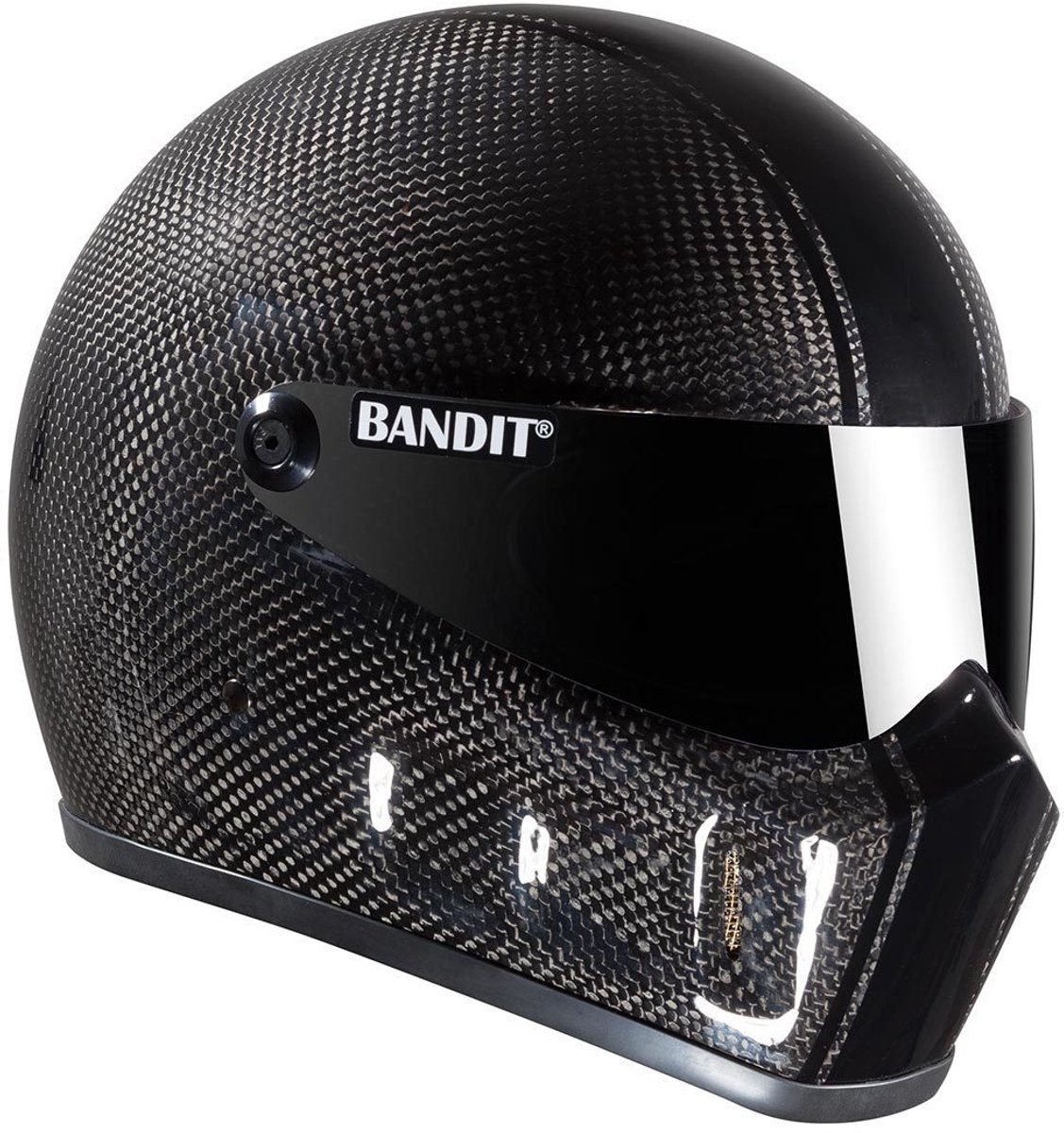 Bandit Super Street 2 Carbon Race Helm -
