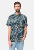 camel active Korte mouwen shirt van puur katoen - Maat - Indigoblauwmenswear-4XL