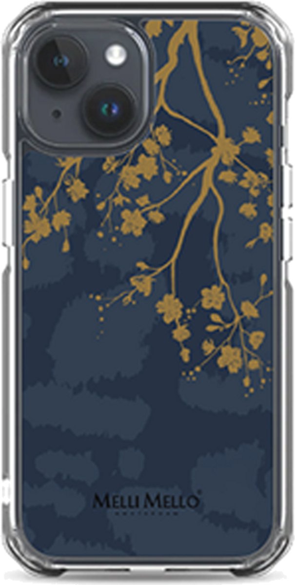 Melli Mello Telefoonhoesje Golden Branch (Soft case) - Apple iPhone 15