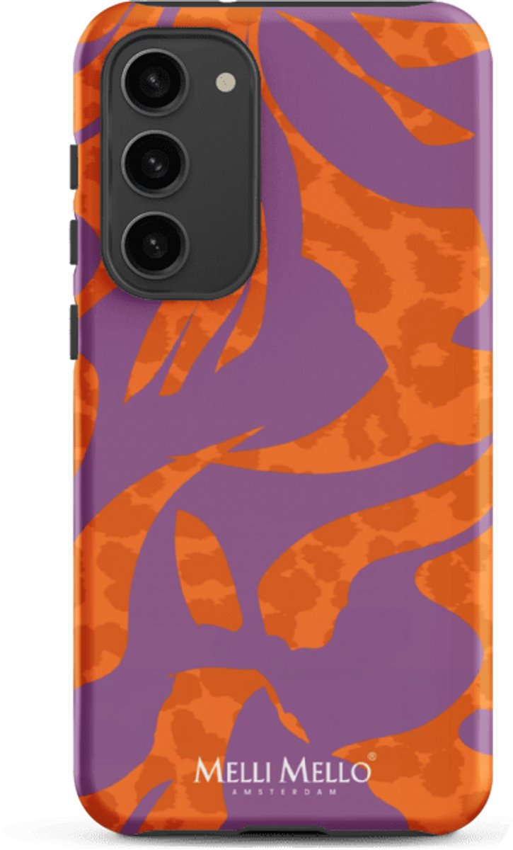 Melli Mello Telefoonhoesje Tangerine Twist (Tough Case) - Samsung Galaxy S23 Plus