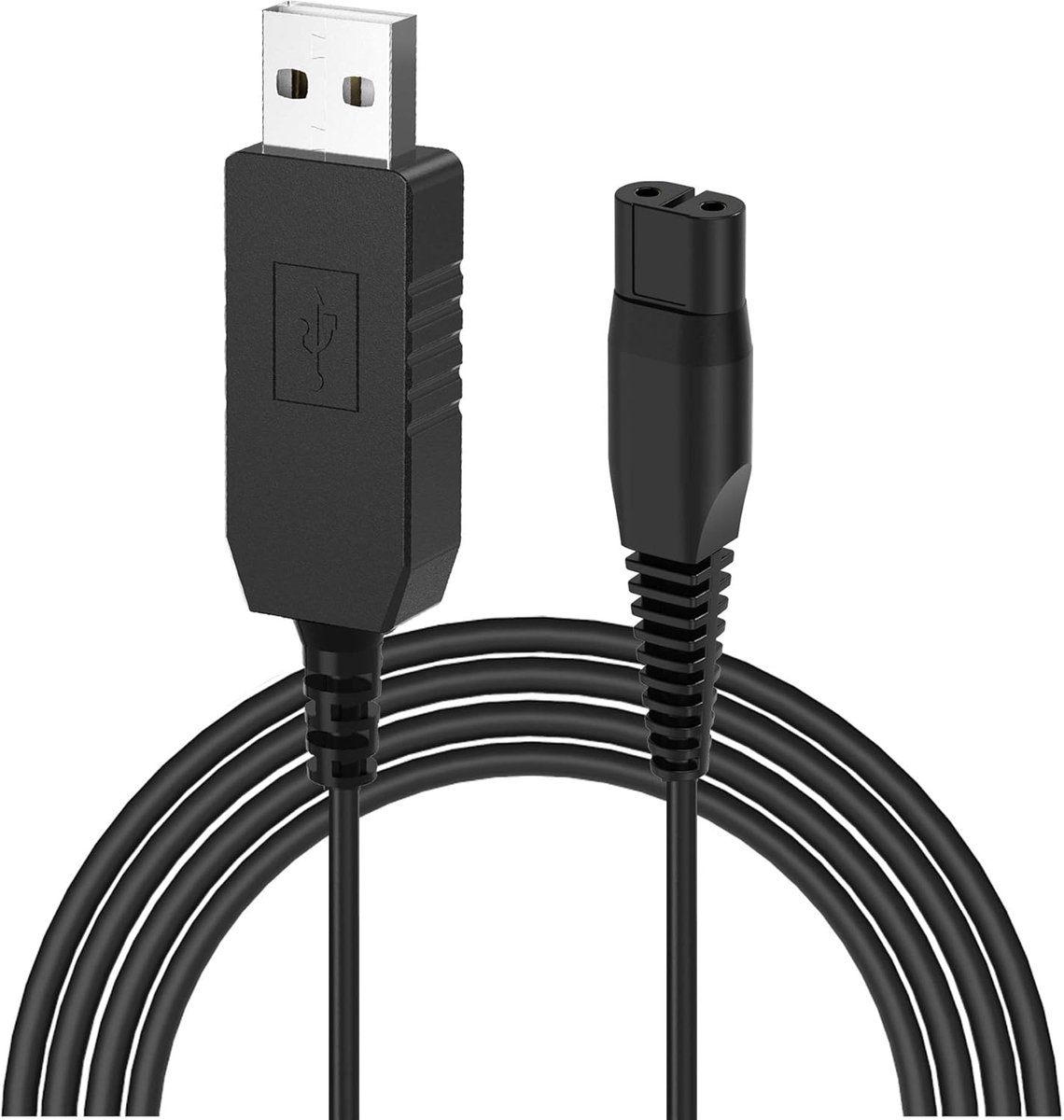 Output 4.3V Shaver - Ancable Shaver Charger USB Kabel - Compatibel met Norelco One Blade QP2520, QP2620, A00390, QG3320, RQ320, RQ328, RQ330, RQ331, RQ338, RQ350, Series 1000