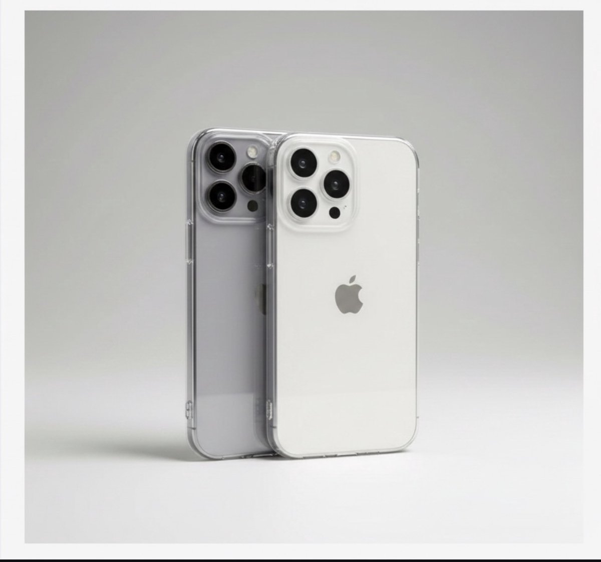 Stoer transparant hoesje iPhone 16 PRO