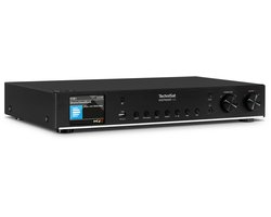 TechniSat DIGITRADIO 143 (V3) - HiFi tuner internetradio (DAB+ digitale radio, Bluetooth audio streaming, Spotify Connect, werpantenne, afstandsbediening, breedte 43,5 cm)