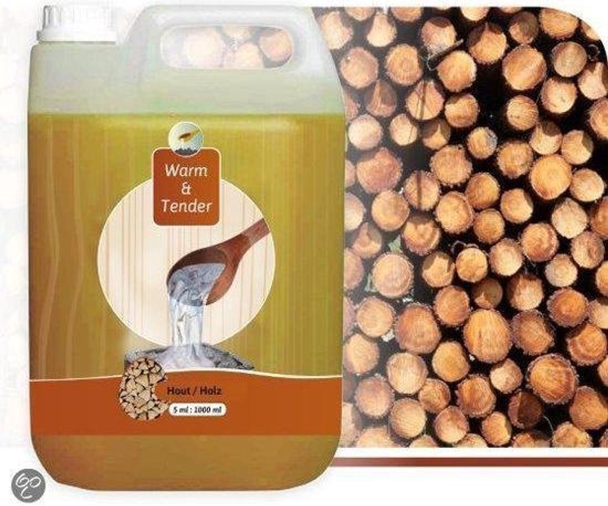 Arowell en Warm & Tender - Hout Geur Saunageur 5000 ml (incl. Wellness boekje)
