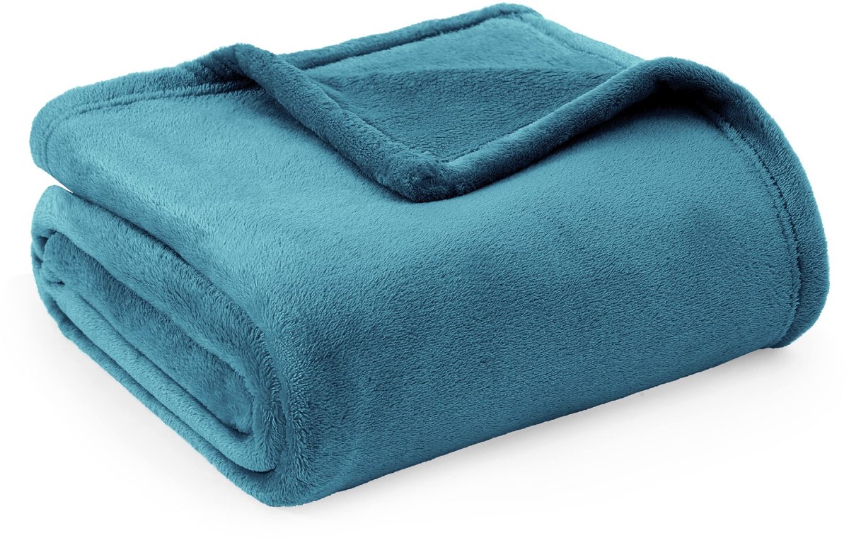 MTTproducts- Fleecedeken 150x200 cm - Warme/Zachte Deken - Bankdeken - Woon-/Knuffeldekens - Flanellen Deken - Perfect voor Binnen/Buiten
