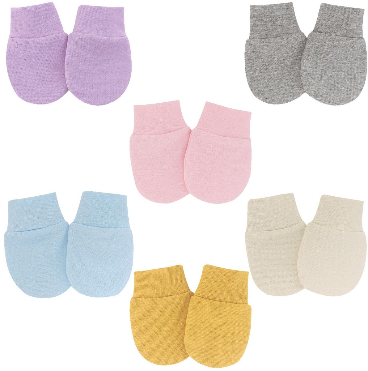 MTTproducts- Babywanten van zacht katoen - Krasbestendige wanten - Babyhandschoenen - Peuter wanten - Onderhoudsvriendelijk - Hygiënisch en duurzaam