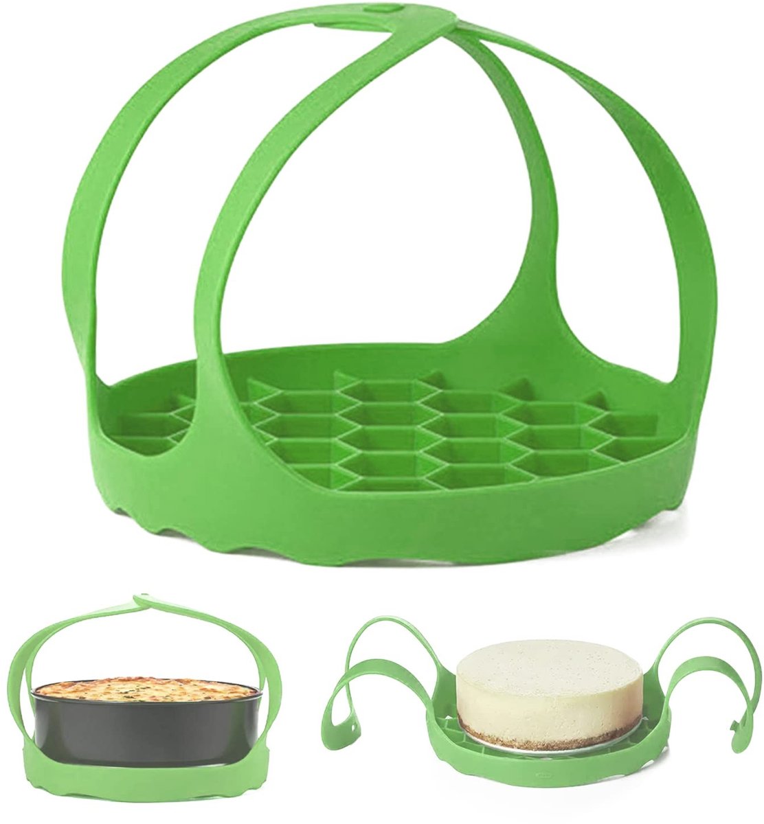 MTTproducts- Siliconen Stoomharnas Draagbaar - Antiaanbaklaag - Anti-brandend Stoomrooster - Keukenaccessoire - 20 x 51 cm - Gemakkelijk te Reinigen - Stoomrek