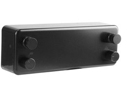 NTH products- Waslijn Uittrekbaar 4 m - Wandwaslijn - Intrekbaar - Ruimtebesparend - Maximaal 15 kg - Kunststof/Ruimtealuminium - Drooglijn