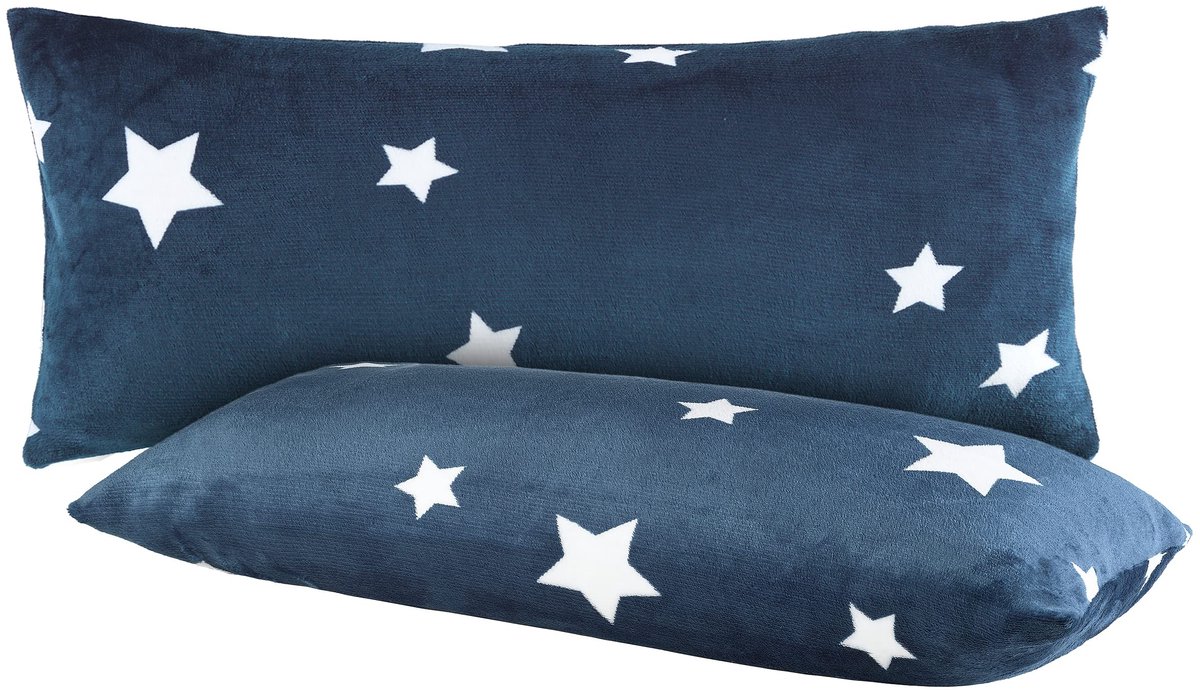 MTTproducts- Kussenslopen 2-pack 40x80 cm - Pluche - Ademend - Huidvriendelijk - Temperatuurcompensatie - Vochtregulatie - Kussenhoezen
