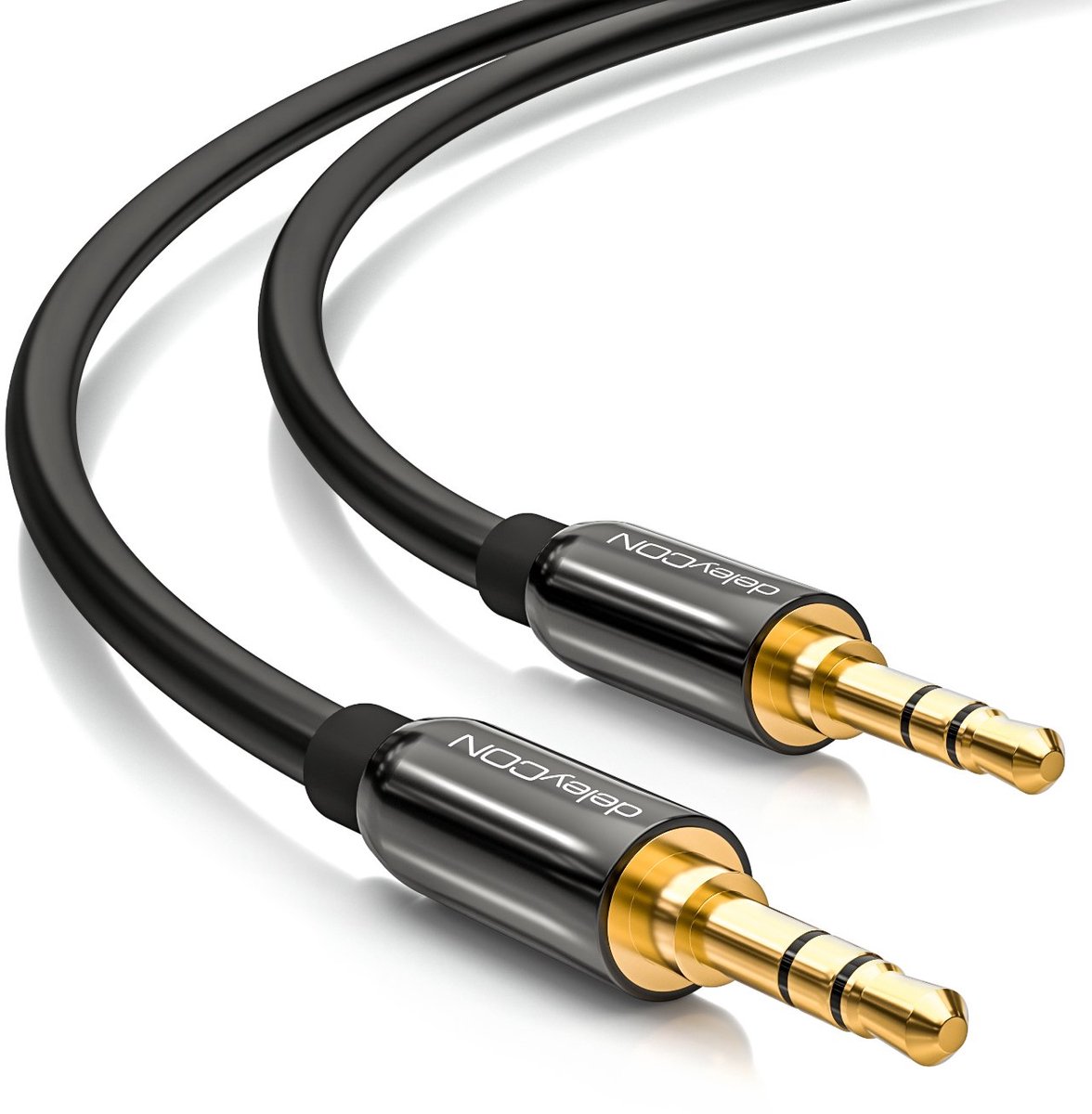 Universele 3,5mm AUX Jack Kabel 2 Meter Stereo Audio Kabelaansluiting voor Auto, PC, Smartphone