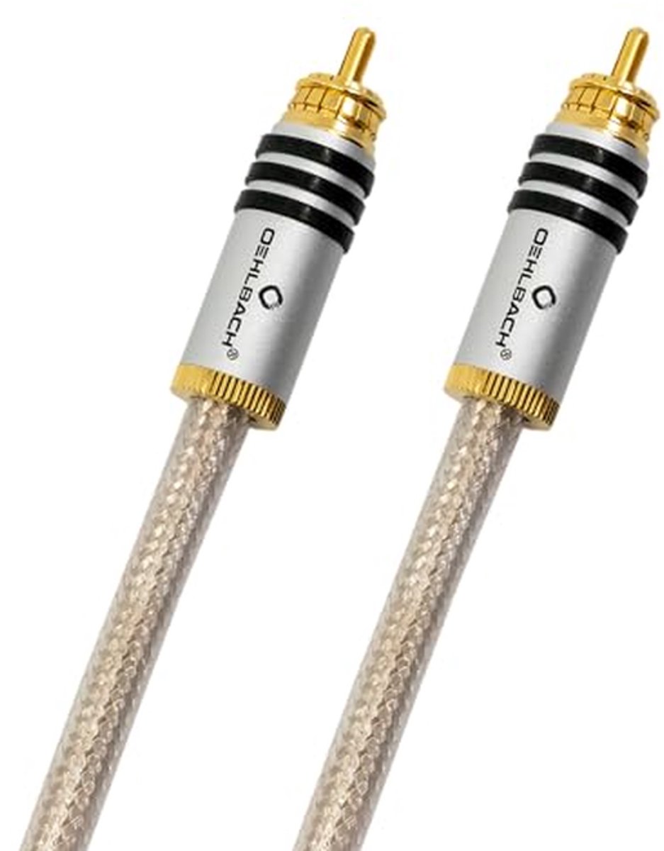 Hoogwaardige digitale audio RCA-kabel met 75 ohm - flexibele verbinding voor optimale audio-overdracht
