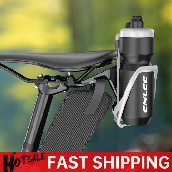 NordHaus Fiets Bidonhouder Adapter - Zadelhouder - Bidonhouder Verlenging - Dubbele Montage Mogelijkheid - 105 x 85 x 75 mm — afbeelding 5