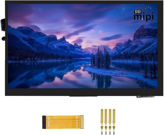5 inch touchscreen 800x480 voor Raspberry Pi 4B 3B+ 3A+ 3B 2B B+ A+ CM3/3+ met MIPI DSI-interface