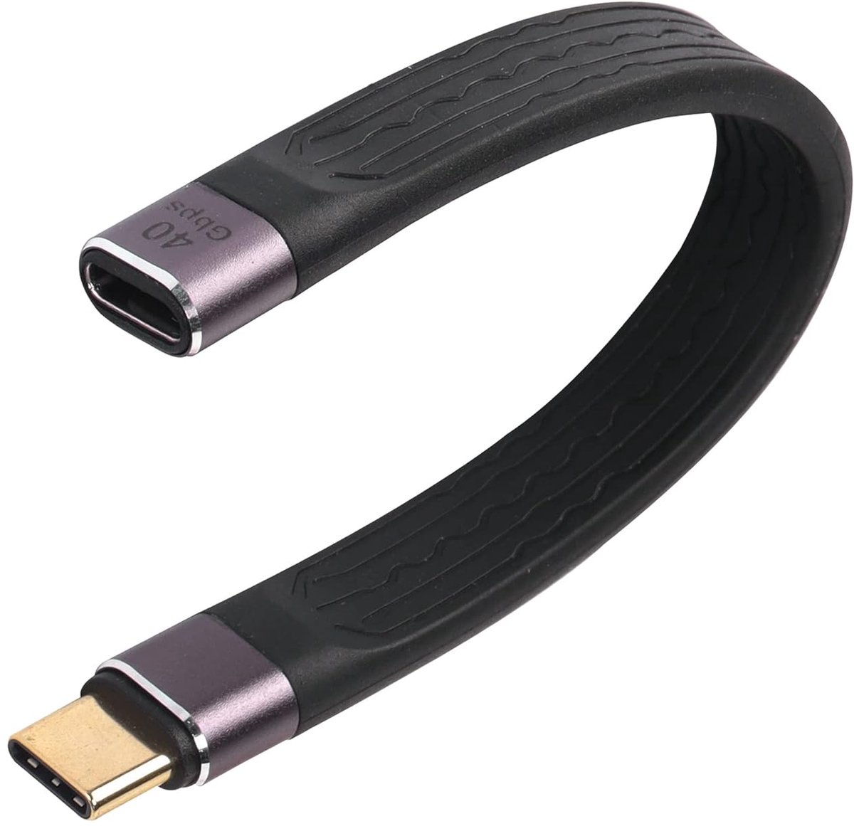 Verlengkabel USB-C 40 Gbit/s 13,8 cm Thunderbolt 3 100W