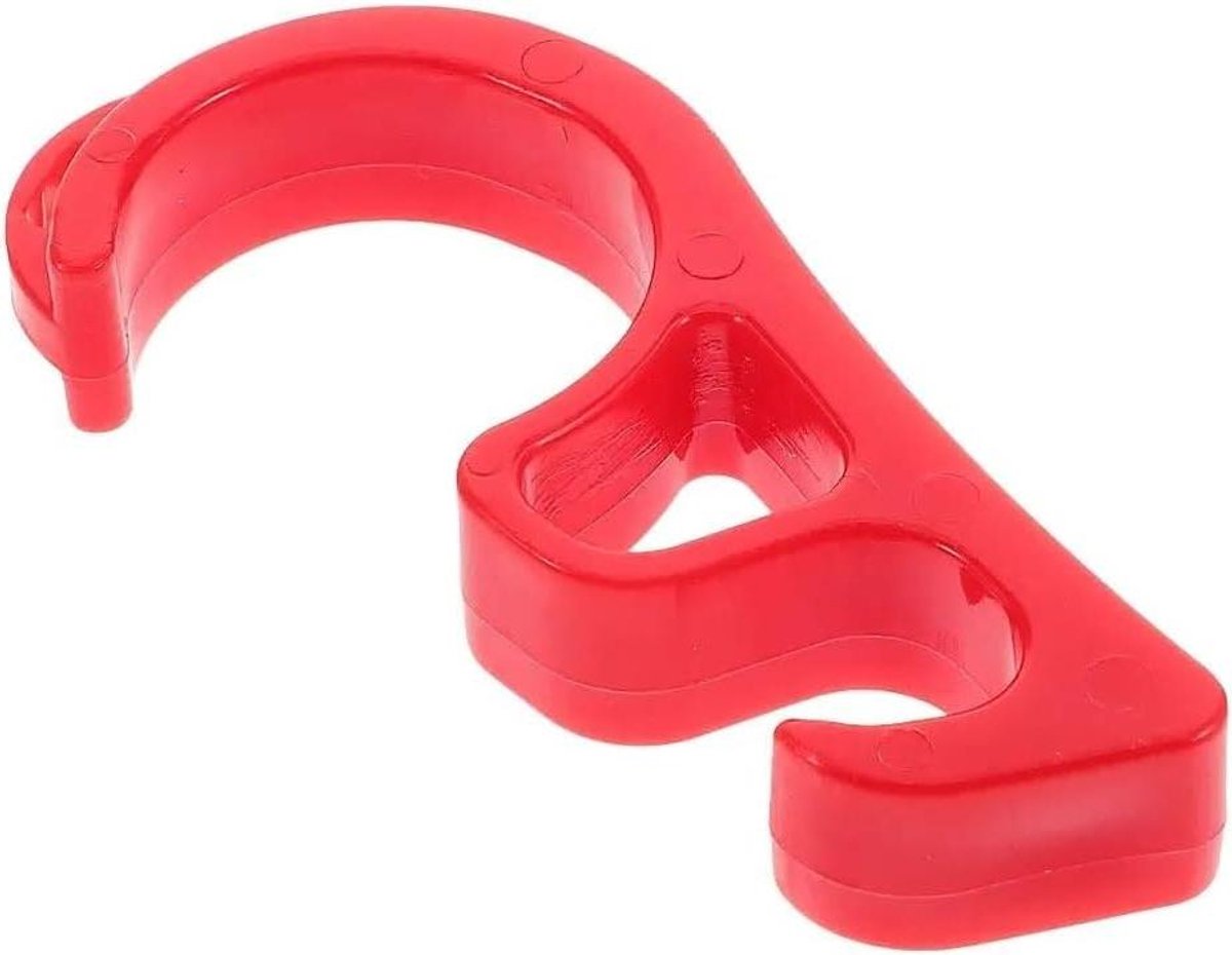 Motorfiets slot - Stuur remslot - Diefstal voorkomen - Uniek slotcilinder - 4 stuks - Rood