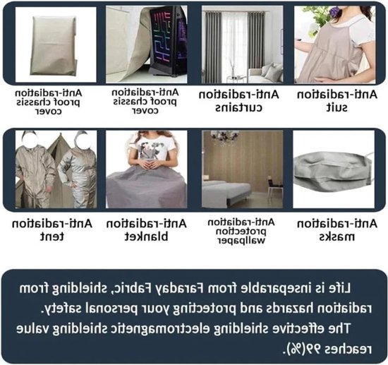 Hoogwaardige Blocking Cloth voor Signaalbeveiliging, Warmte-isolatie en Stralingsbescherming voor Mobiele Apparaten — afbeelding 4