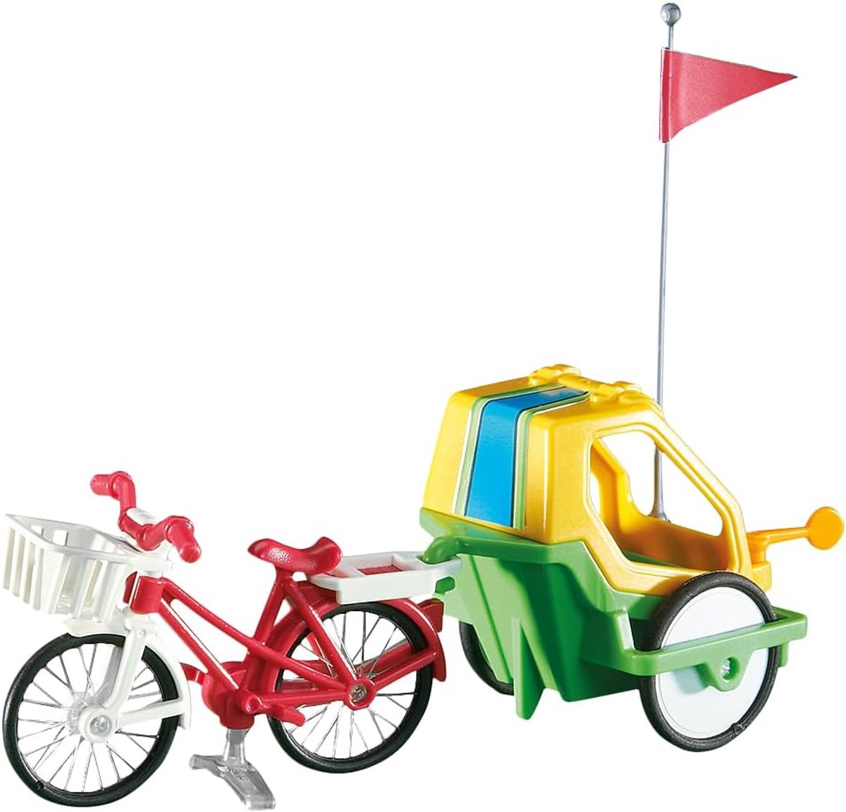 Fiets met Kinderkarretje - Speelset voor Uren Speelplezier