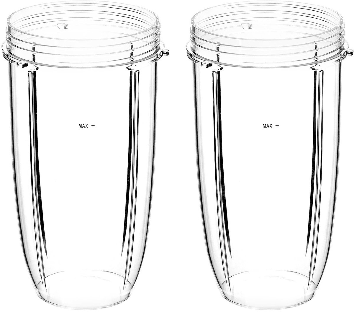Cosensi- Juicer Cup 32OZ - Vervangende Onderdelen - Compatibel met NutriBullet 900W/600W - Hoogwaardige Kunststof - 100% Vaatwasserbestendig - Perfect Afgesloten - Blenderbeker