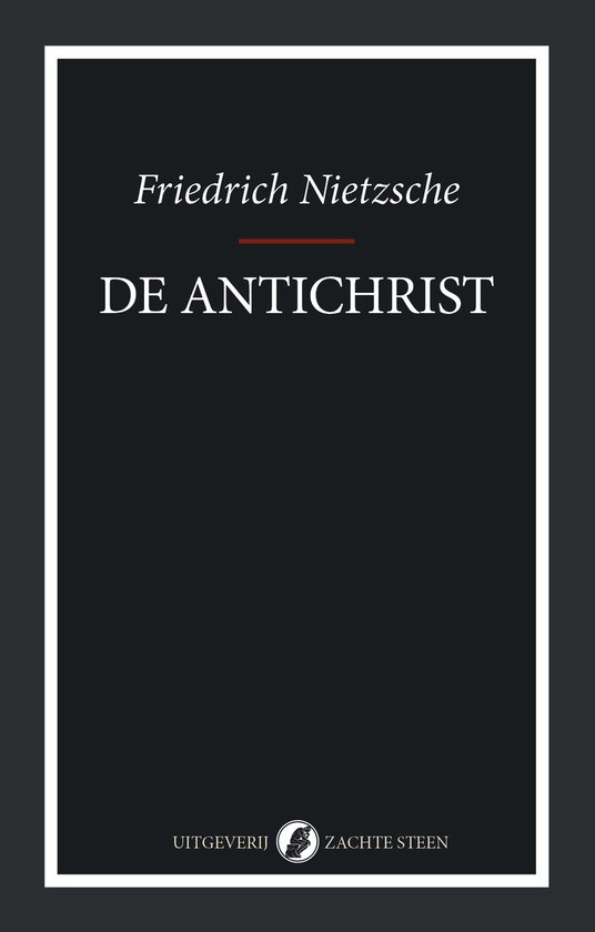 Boekomslag van De Antichrist van Friedrich Nietzsche.