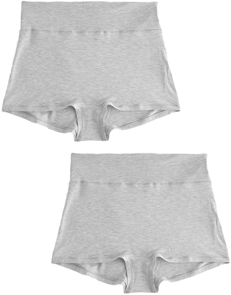 Next - Dames - Set van 2 katoenen Ultimate Comfort slips - Grijs