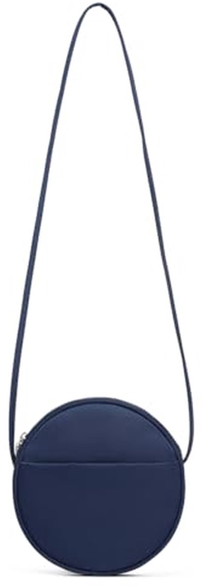 Cirkel Crossbody Tas voor Vrouwen - Nylon Portemonnee met Rits en Verstelbare Schouderbanden