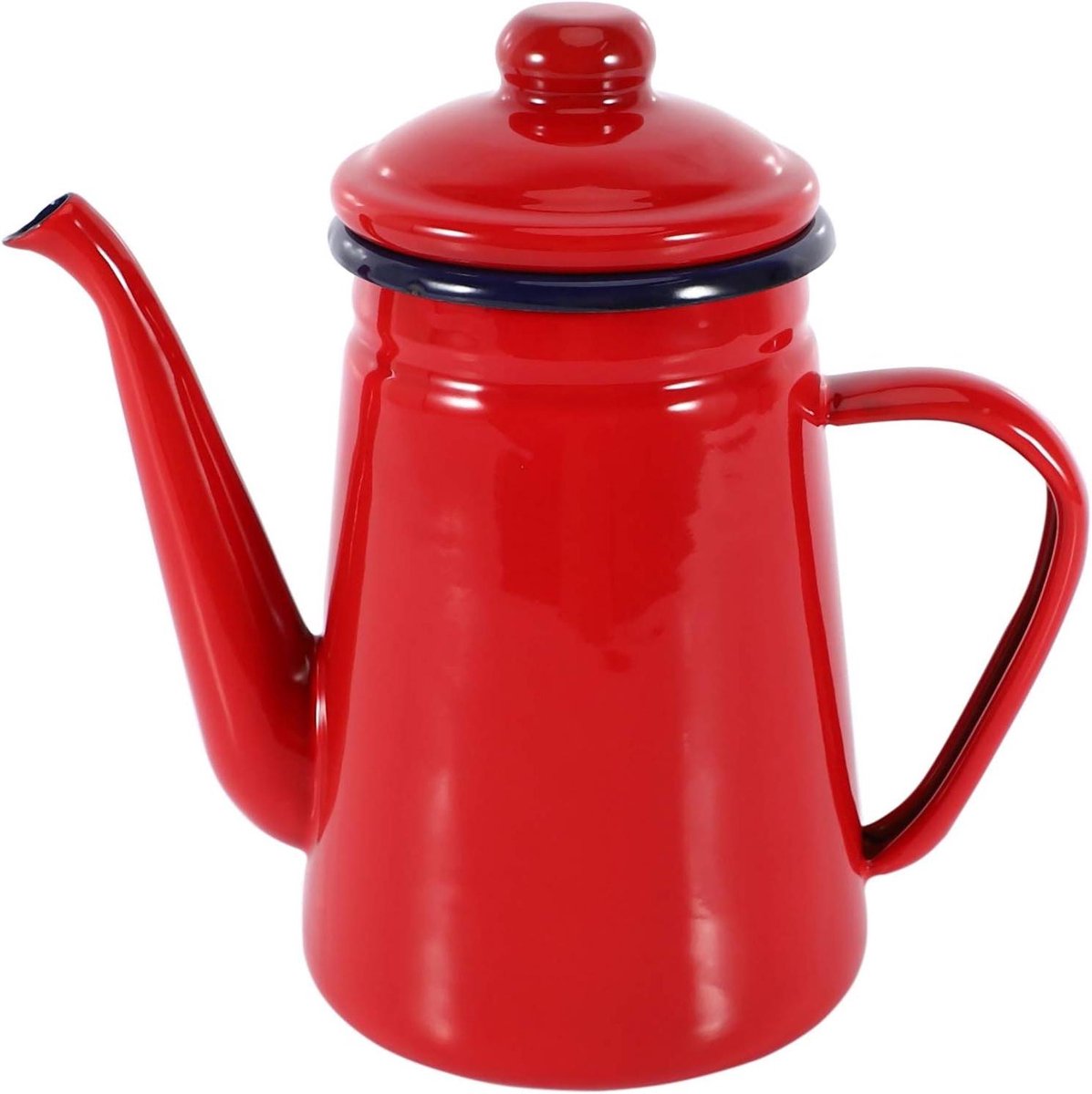 Waterkoker - Koffieketel - Thee Zetten - Inductie Geschikt - 1.1 Liter - Rood