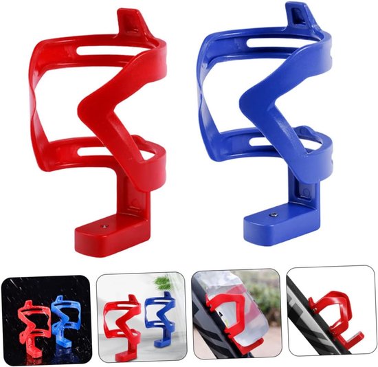 Fietsfleshouder Set - Fleshouders Fiets - Fles Veilig Vervoeren - Stevig Hars Materiaal - 2 Stuks - Diverse Kleuren — afbeelding 5