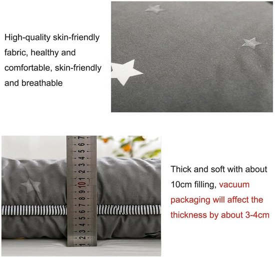 Opvouwbare Matras - Vloer Ligstoel - Comfortabel Slapen - Huidvriendelijke Stof - 135x200cm - Natuurlijk — afbeelding 4