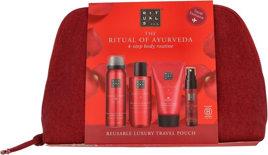 Rituals Ayurveda Travel Exclusives 215 ml - Foaming Shower Gel 50ml/Shower Oil 75ml/Body Cream 70ml/Body Mist 20ml