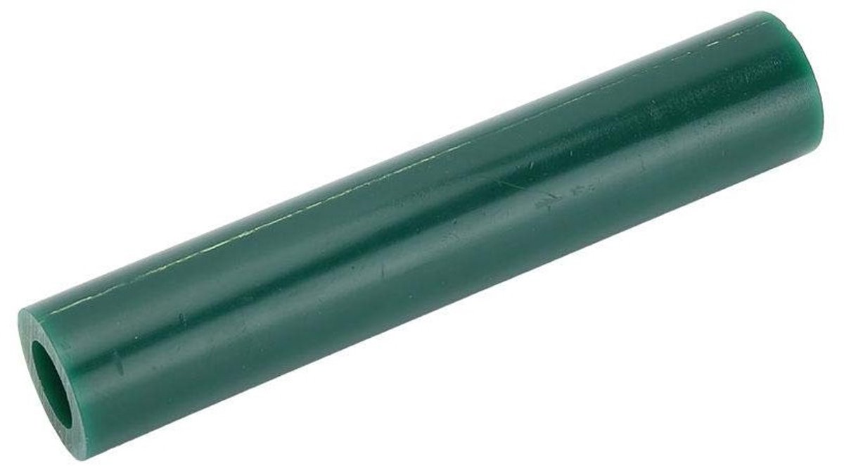 Flat Groene Wax Ring Tube voor Sieraden, Glad Binnenoppervlak, Perfect voor Graveren en Ontwerpen van Ringen
