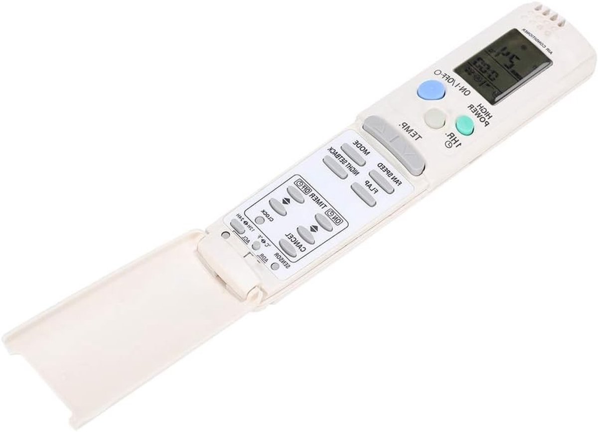 Universele Afstandsbediening voor Airconditioners - Vervangingsremote voor Sanyo, Geschikt voor Diverse Modellen, Eenvoudig in Gebruik
