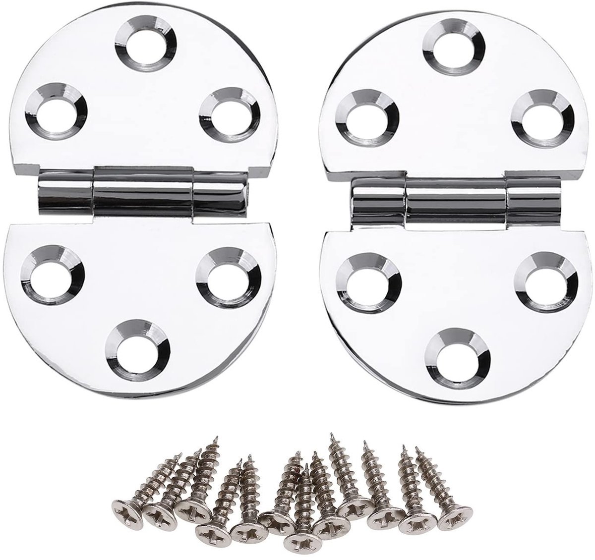 Garosa 2PCS Koperen Scharnieren 180 Graden voor Vouwtafel en Naaitafel