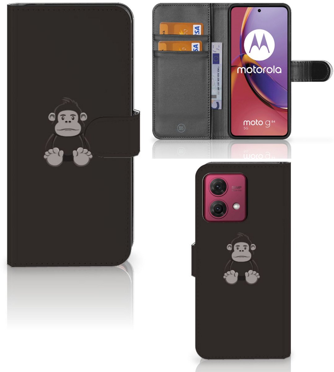 Motorola Moto G84 Leuk Hoesje Gorilla