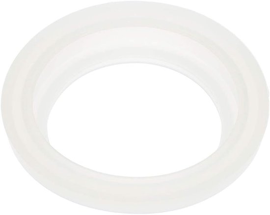 Set van 10 afdichtringen, siliconen ring, glazen flessen, thermosflessen, deksel, afdichtring, 3,5 cm, gegarandeerd lekvrij, wit, 3,5 cm van Merkloos — afbeelding 5