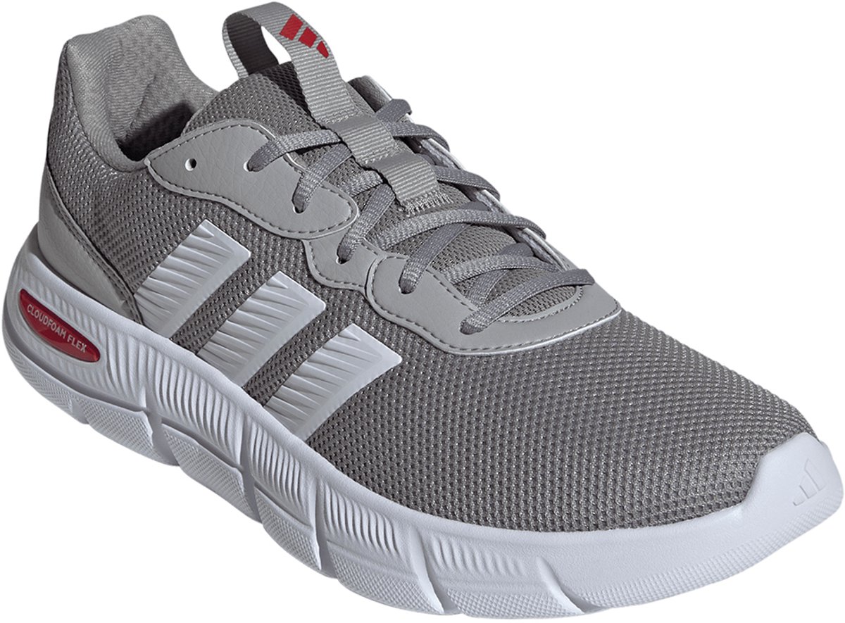 adidas Cloudfoam Flex Laces Heren Sneaker Wide HQ4851 Grijs