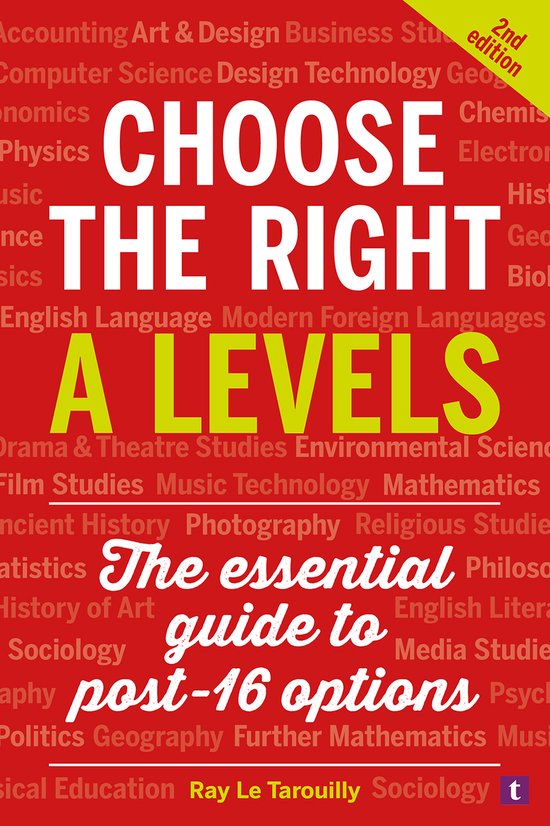Choose the Right A Levels - cover