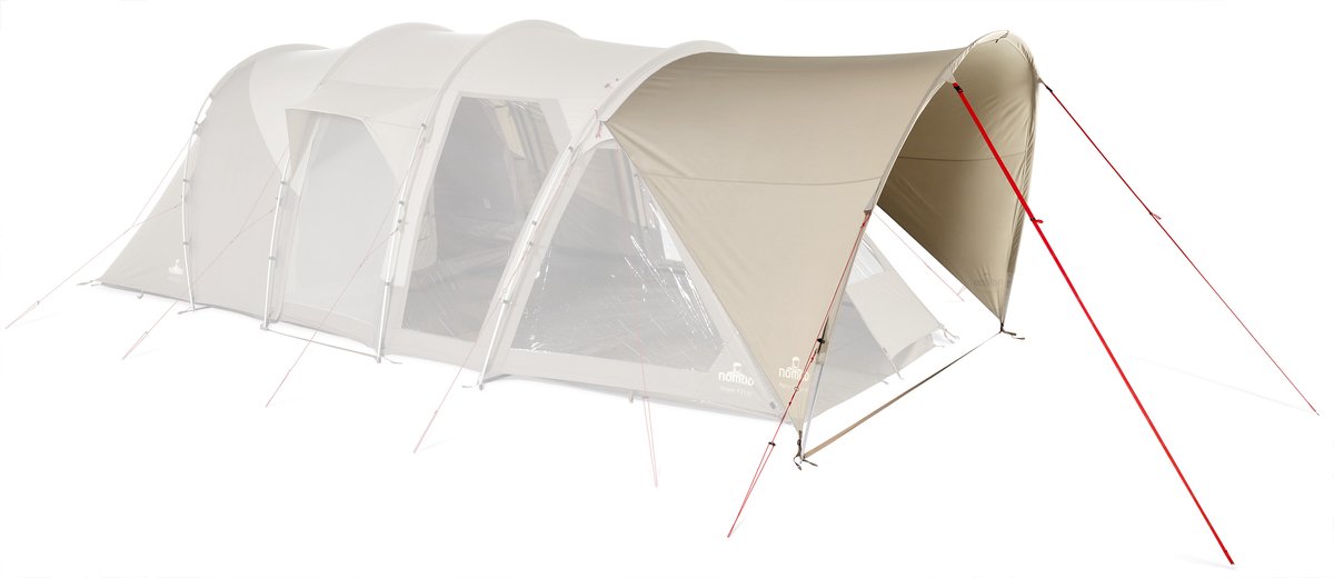 NOMAD® Dogon 4 (+2) Familietent met Porch | Bundelset | Topkwaliteit | 20,4 M2 | Ademend Doek | Extra Hoog | 4 personen – foto 4