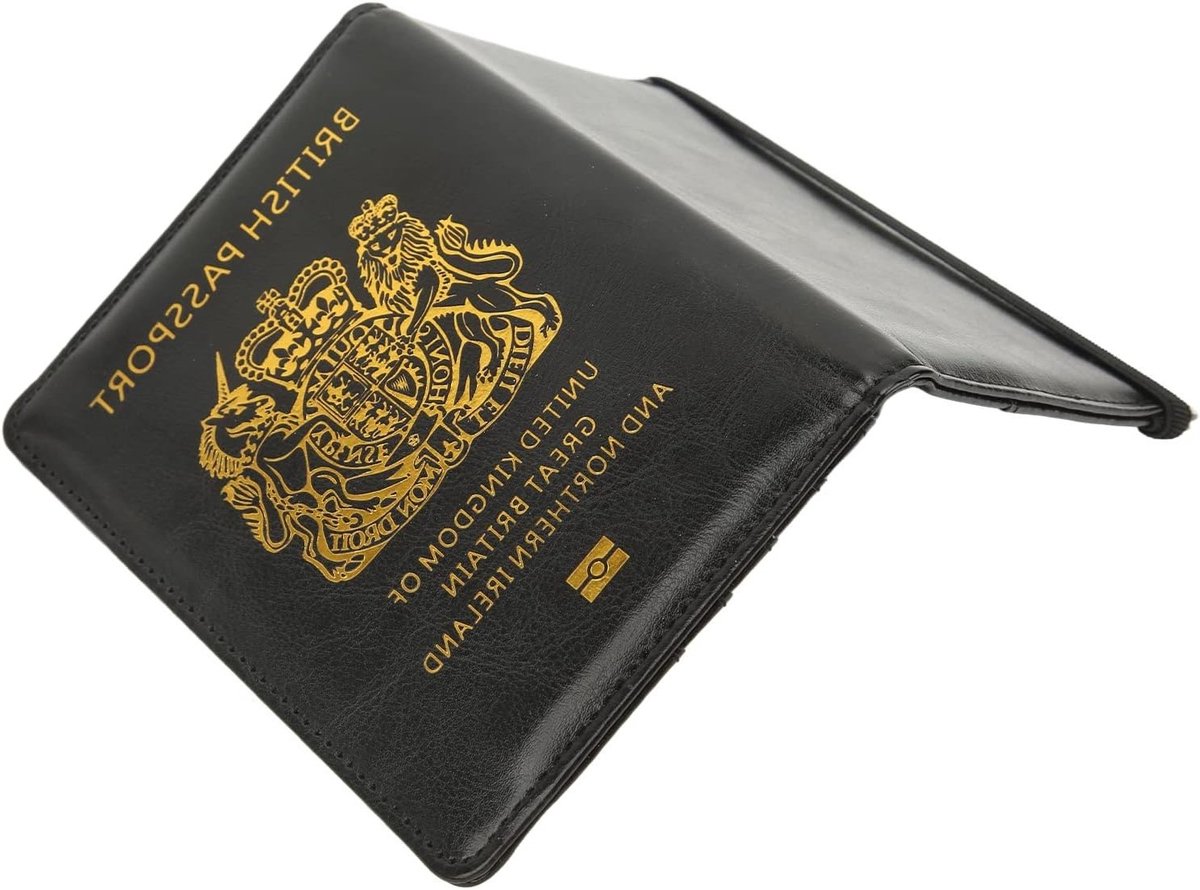 Elegante Leren Paspoort Houder, Multifunctionele Reisdocumentenmap voor Paspoorten, Visums en Creditcards