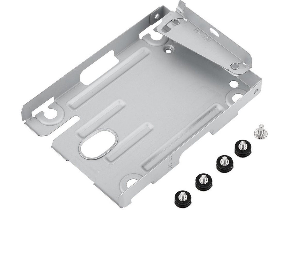 Elzusha - Super Slim Hard Drive Bracket - HDD Mounting Bracket - Compact en Lichtgewicht - 2.5 Inch Adapter - Bevestigingsmateriaal - Geschikt voor...