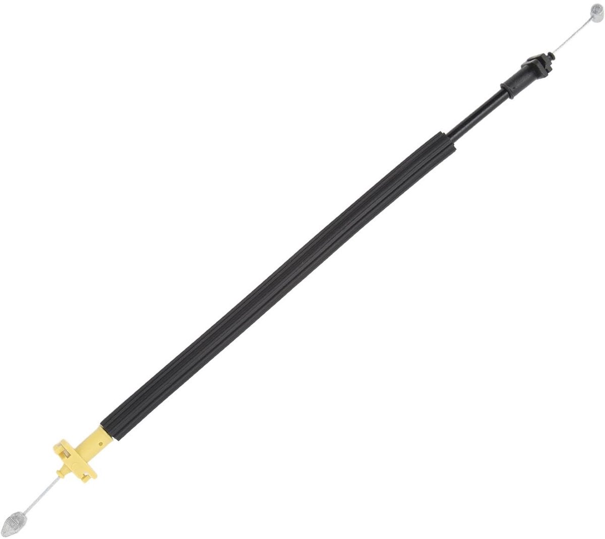 Dailygoods - Kabel Ontgrendeling Handvat - Vergrendelingskabel Vervanging - Zwart - Deurklink Ontgrendeling - Veilig en Betrouwbaar - Geschikt voor Vo